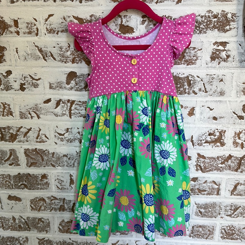Eleanor rose floral dress